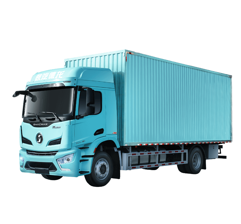 德龙M6000 4×2平地板绿通载货车